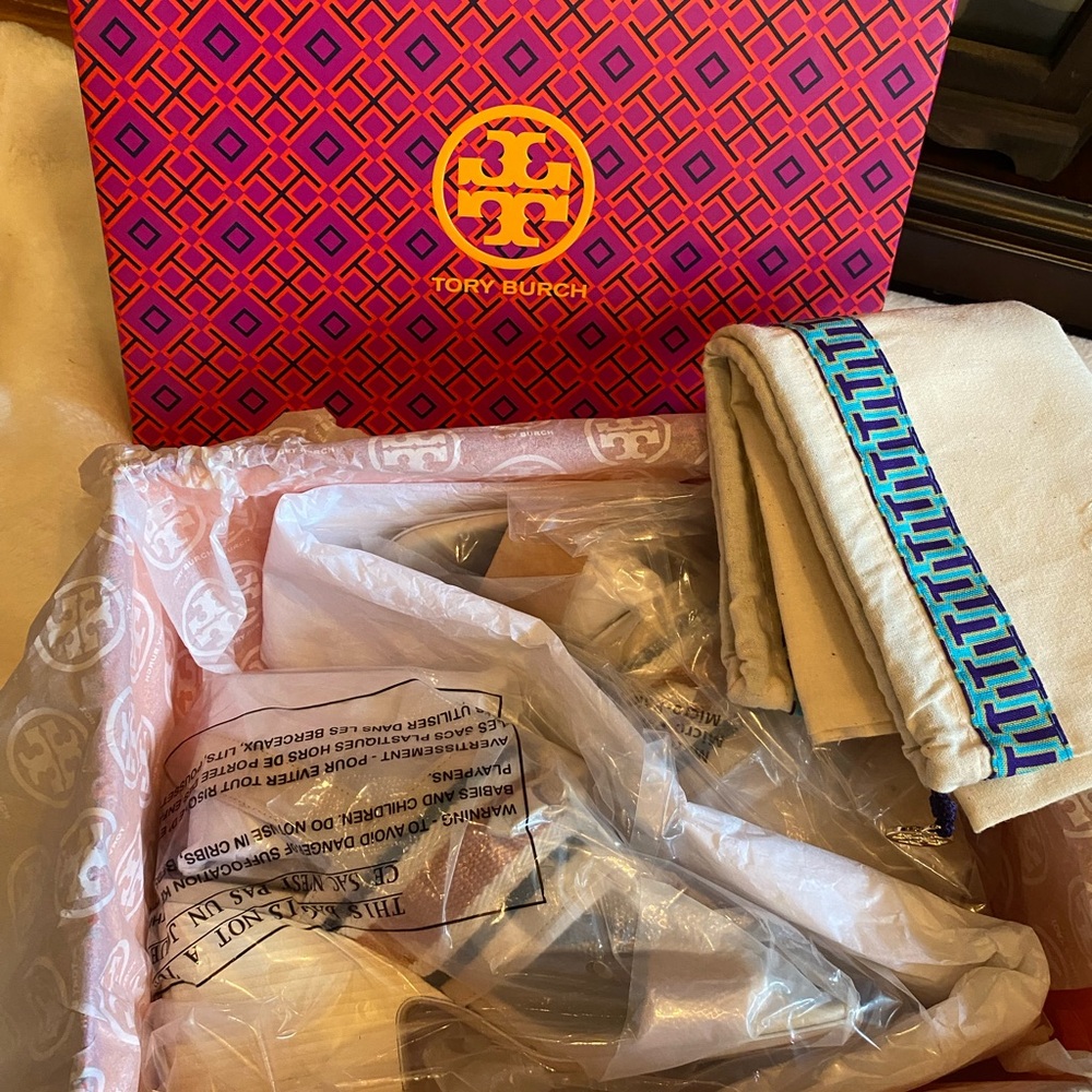 💥LAST ONE💥 Tory Burch JESSA Block Heel Sandals - Picture 9 of 10